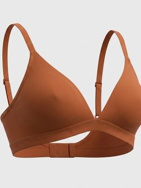 Calvin Klein Tan Wireless Triangle Bra XL NWT